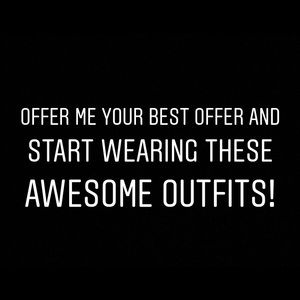 All my items up up for negotiation or bundling!